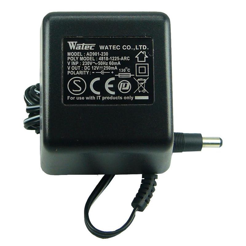 Watec WAT 120N+ deepsky videocamera set met stroomvoorziening