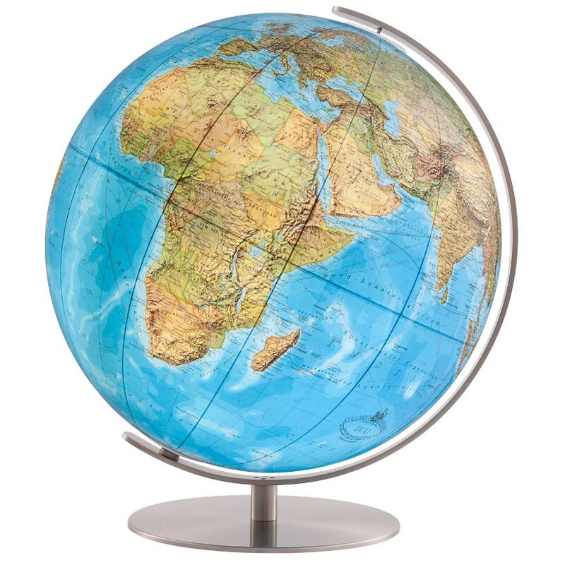 Columbus Globe Duo 34cm Kristallglas OID Edelstahl matt