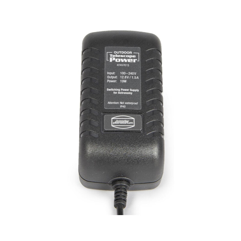 Baader Stroomvoorziening outdoor telescoop geschakelde voeding, 12,8V / 1,5A / 19W, met haakse connector