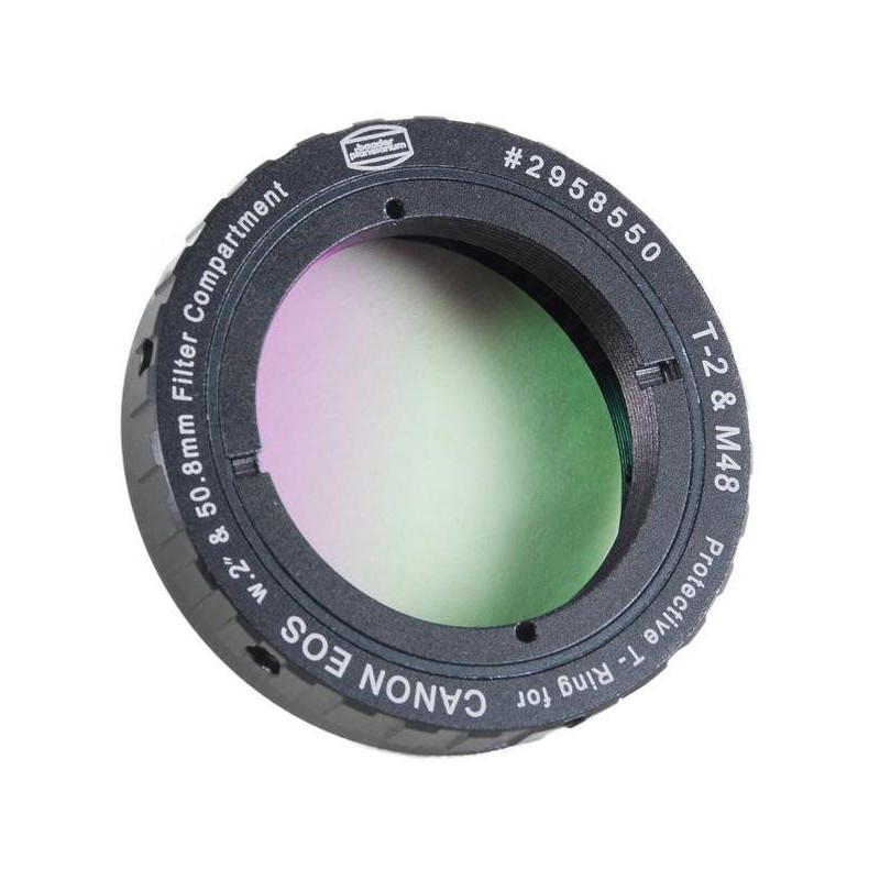 Baader Camera adapter Protective CANON DSLR T-ring, met ingebouwde helderglas-stofbeschermingsfilter 50,4 x 3mm