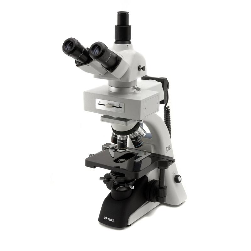 Optika Trinokulares LED Fluoreszenzmikroskop B-353LD2