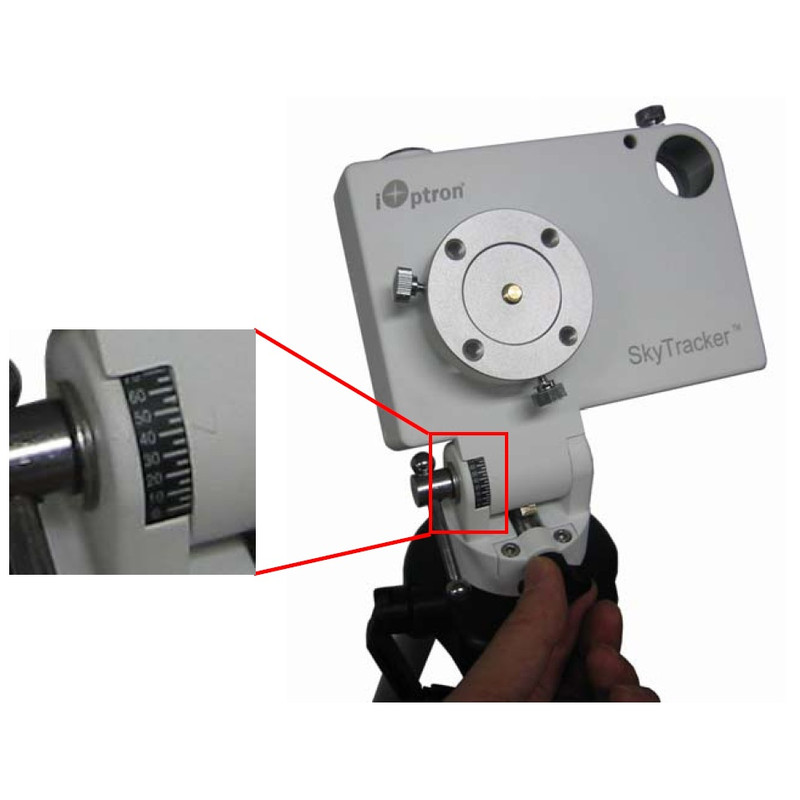 iOptron Montering SkyTracker volgapparaat voor astrofotografie wit