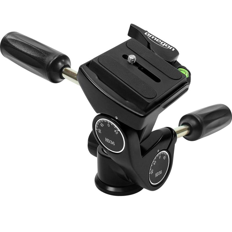 Omegon driewegkop voor statief PD36