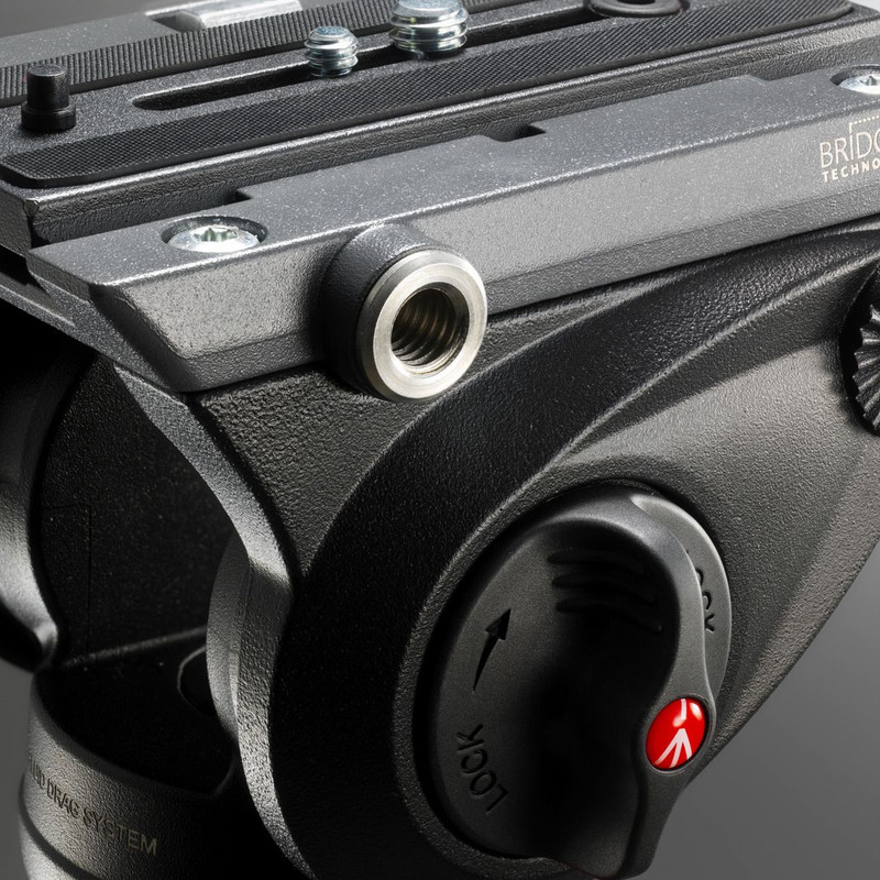 Manfrotto Carbon statief MVH500AH,755CX3, met vloeistof-2-weg-kop