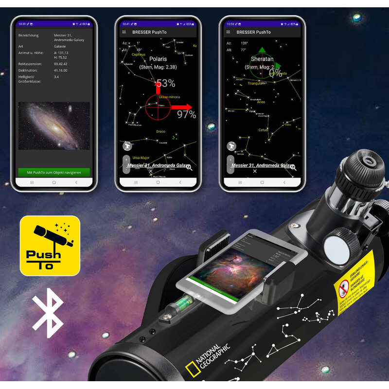 National Geographic Telescoop N 76/350 AZ PushTo
