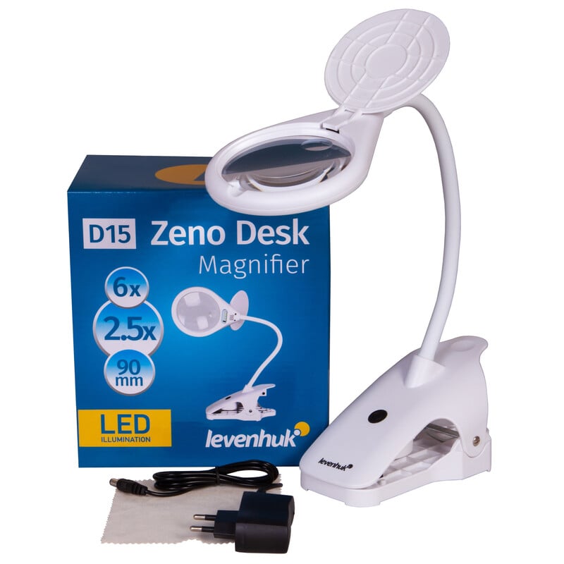 Levenhuk Vergrootglazen Zeno Desk D15