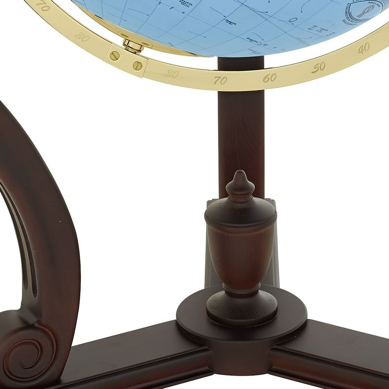 Columbus Staande globe Duo grote glazen bol Staand model T205150