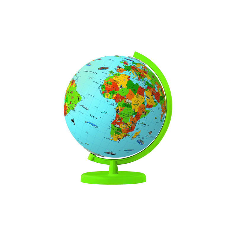 Columbus Globe WAS IST WAS - Wereldbol met wereldatlas 472619SET