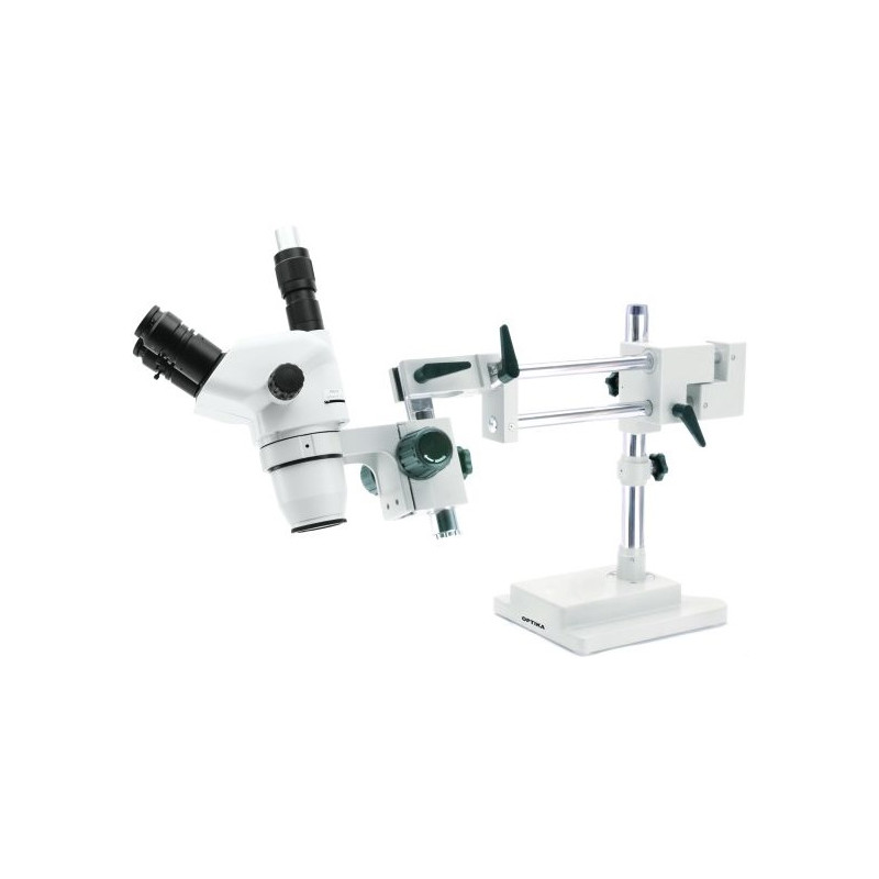 Optika SZN-10 microscoop, trinoculair, 7x-45x, zwenkstatief