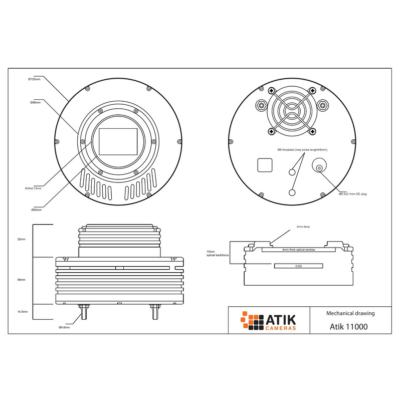 Atik Camera 11000 Mono