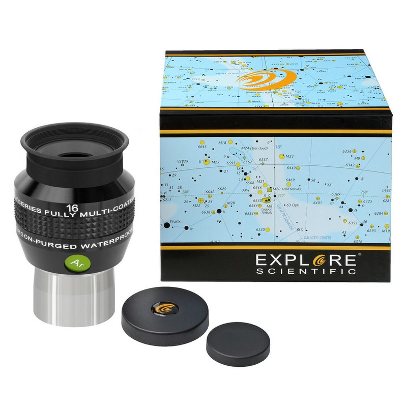 Explore Scientific Oculair 68°, Ar, 16mm, 1,25"