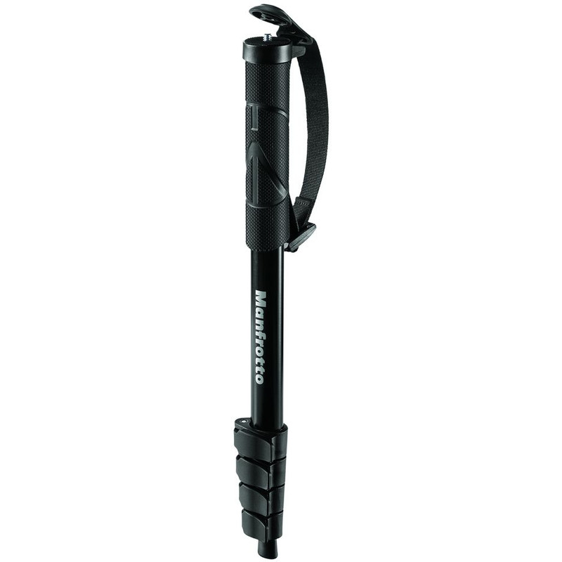 Manfrotto Aluminium monopod Compact Light eenbeenstatief, zwart