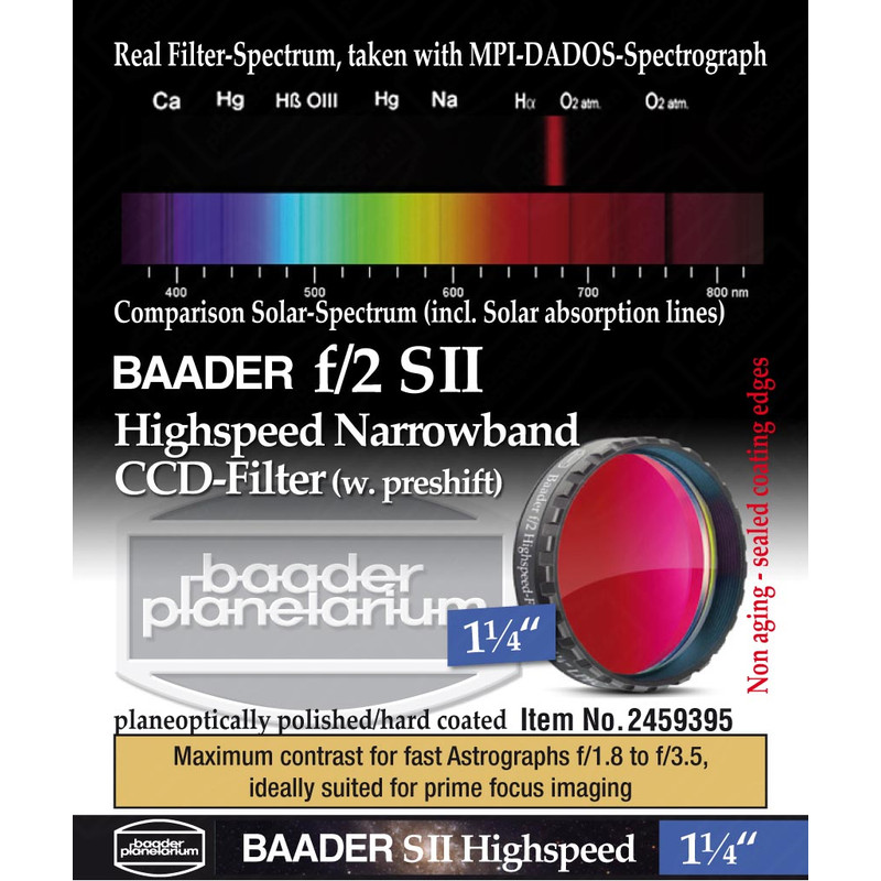 Baader Filters SII Highspeed f/2 1,25"
