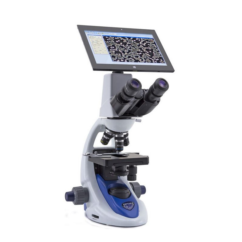 Optika Digitale microscoop B-190TB, achromatisch, met tablet pc