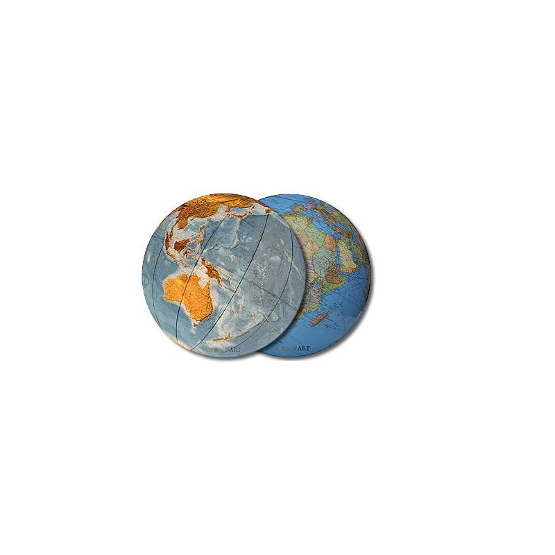 Columbus Globe Duo Roestvrij staal 40cm