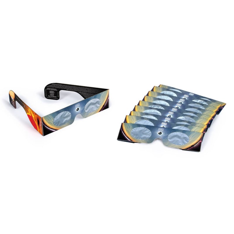 Baader Zonsverduisteringsbril Sonnenfinsternis-Brille Sofi Solar Viewer AstroSolar® Silver/Gold 10 Stück