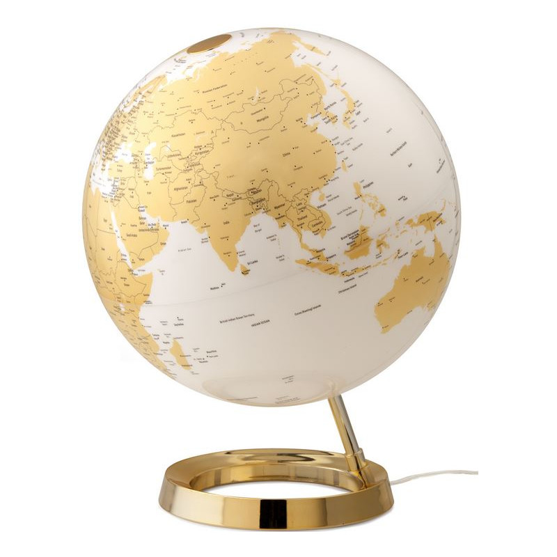 Räthgloben Globe Light&Colour, goud (Engels) 30cm