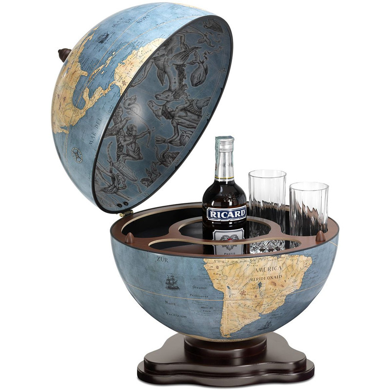 Zoffoli living Barglobe Galileo Blue Dust 40cm