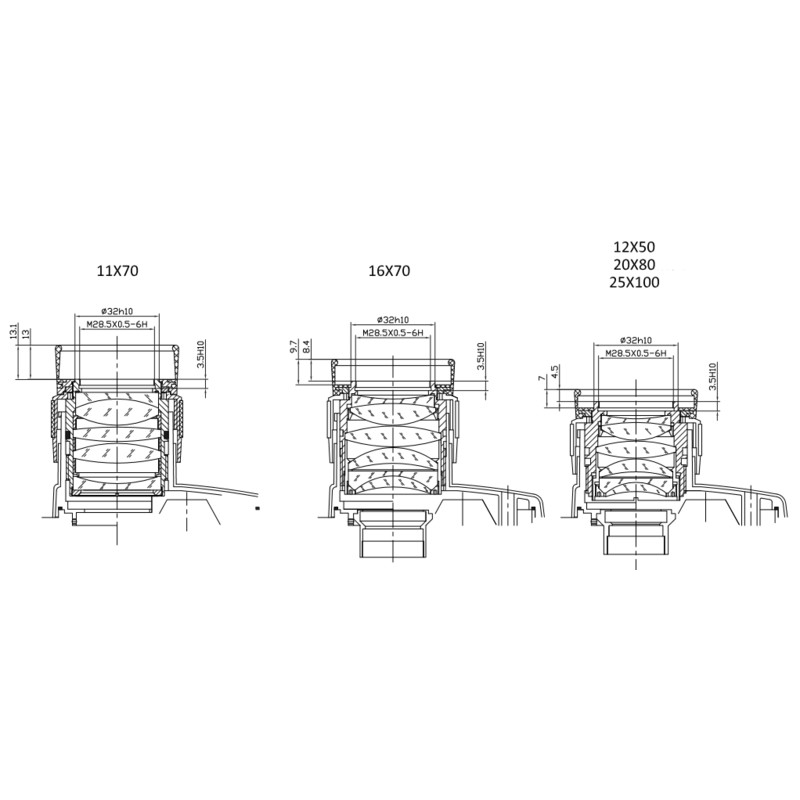 Omegon Verrekijkers Argus 16x70