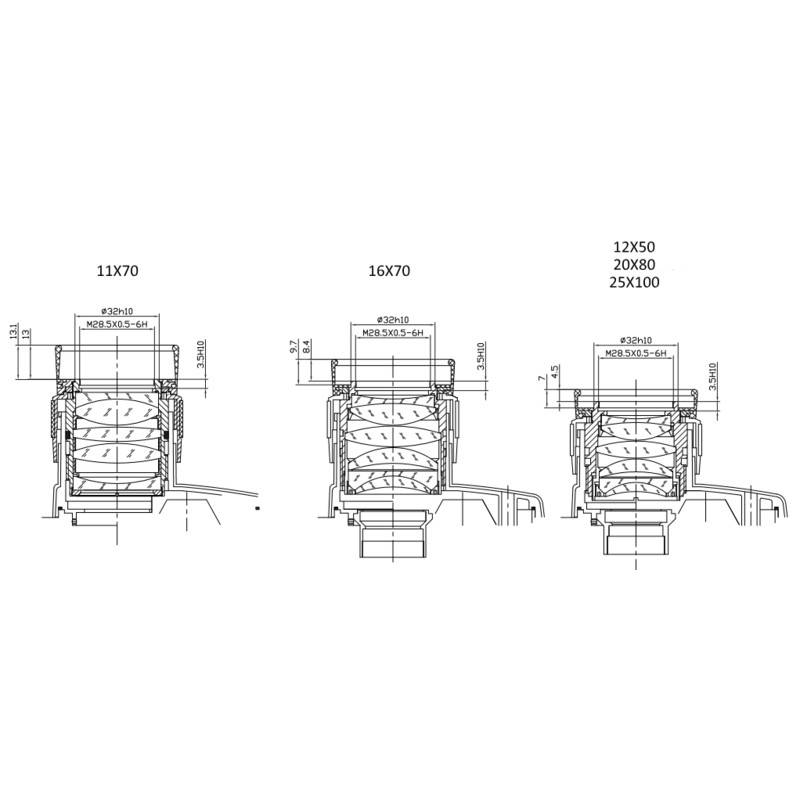 Omegon Verrekijkers Argus 16x70