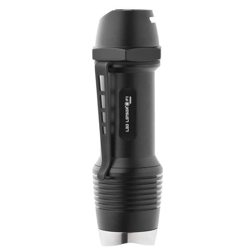 LED LENSER Zaklamp F1, zwart