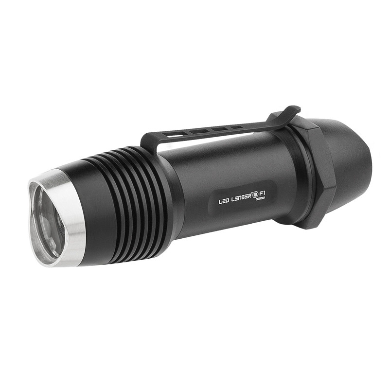 LED LENSER Zaklamp F1, zwart