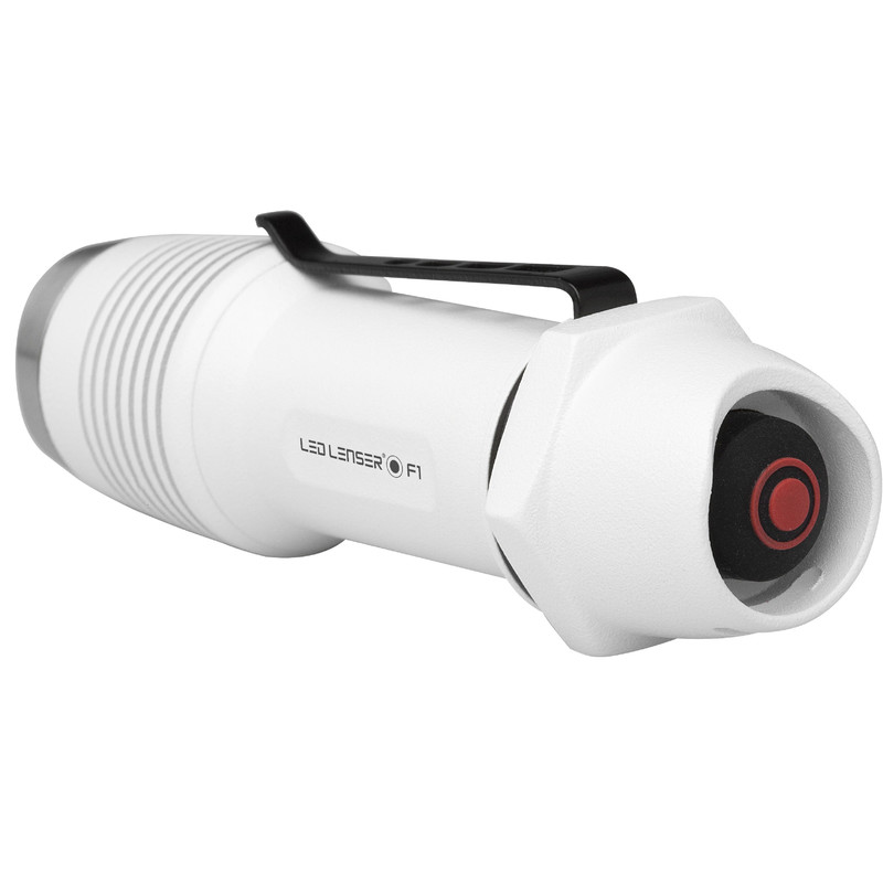 LED LENSER Zaklamp F1, wit