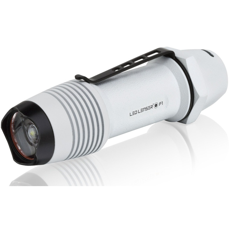 LED LENSER Zaklamp F1, wit