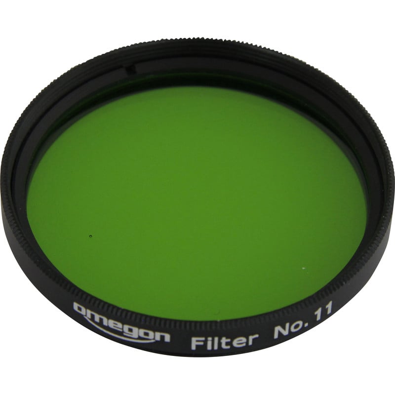 Omegon Filters kleurfilter #11, geelgroen, 2''