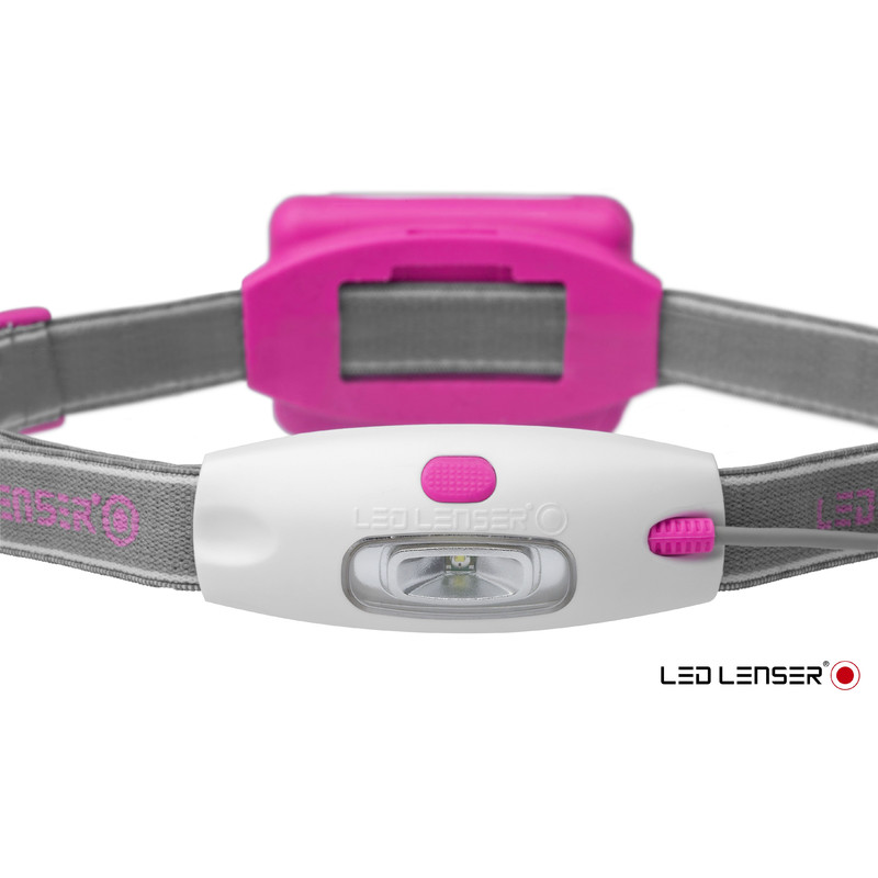 LED LENSER Zaklamp Hoofdlamp NEO Roze
