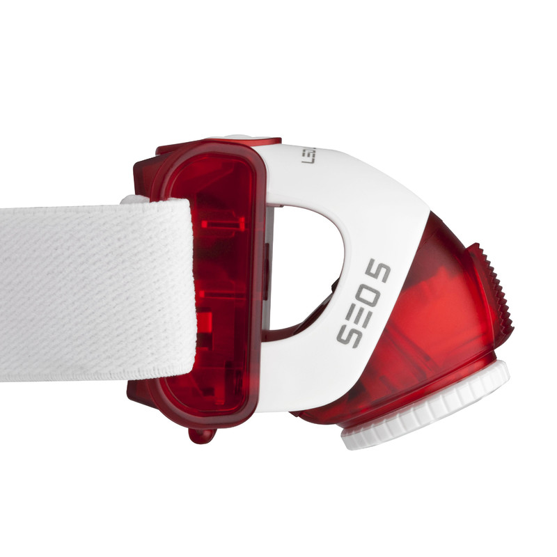 LED LENSER SEO5 voorhoofdlamp, rood