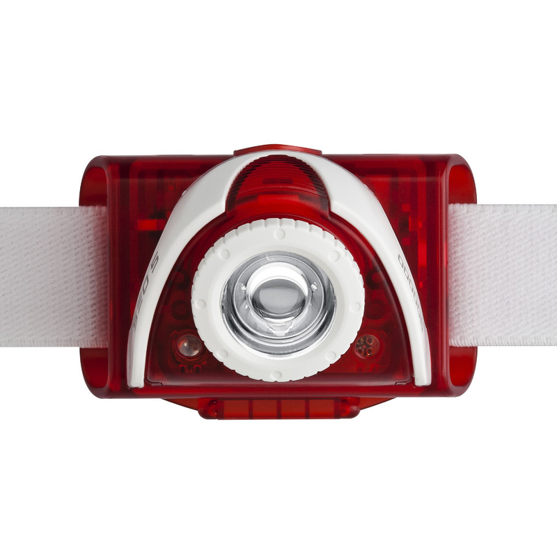 LED LENSER SEO5 voorhoofdlamp, rood