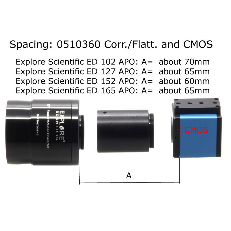 Explore Scientific reducer/corrector 3"