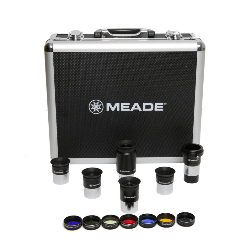 Meade Oculairset Series 4000, 1,25", filter en transportkoffer