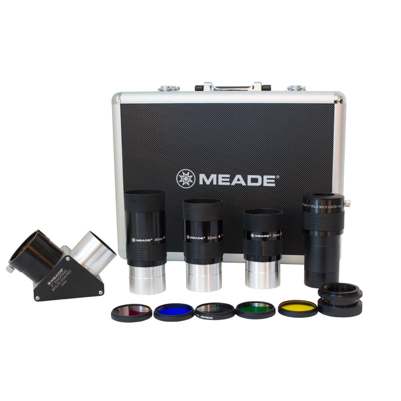 Meade Oculairset S 4000, 2", 3 oculairs en toebehoren