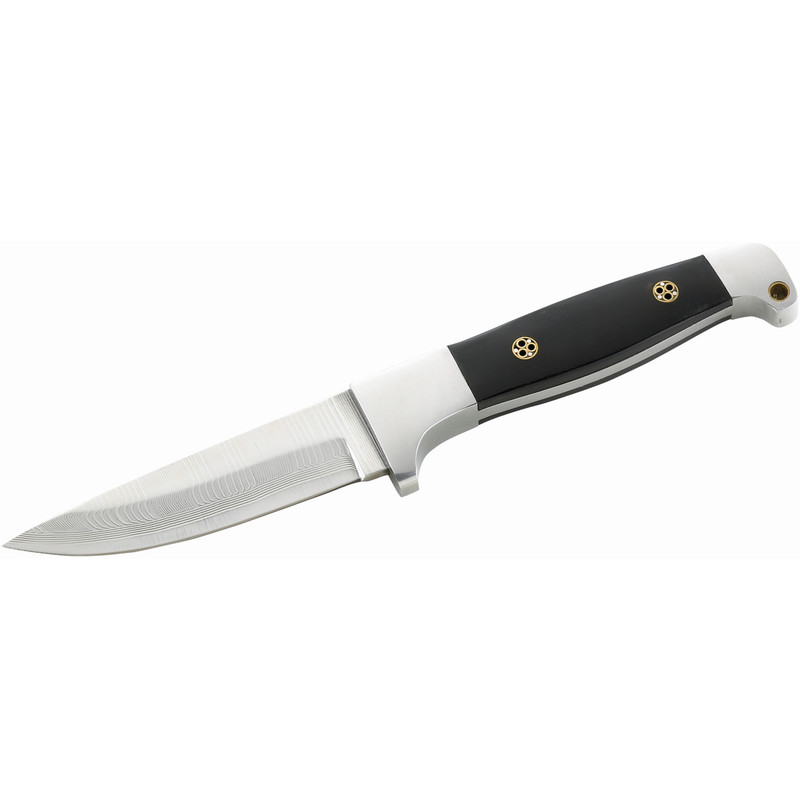 Herbertz Messen Damascus mes, koeienhoorn, 104509