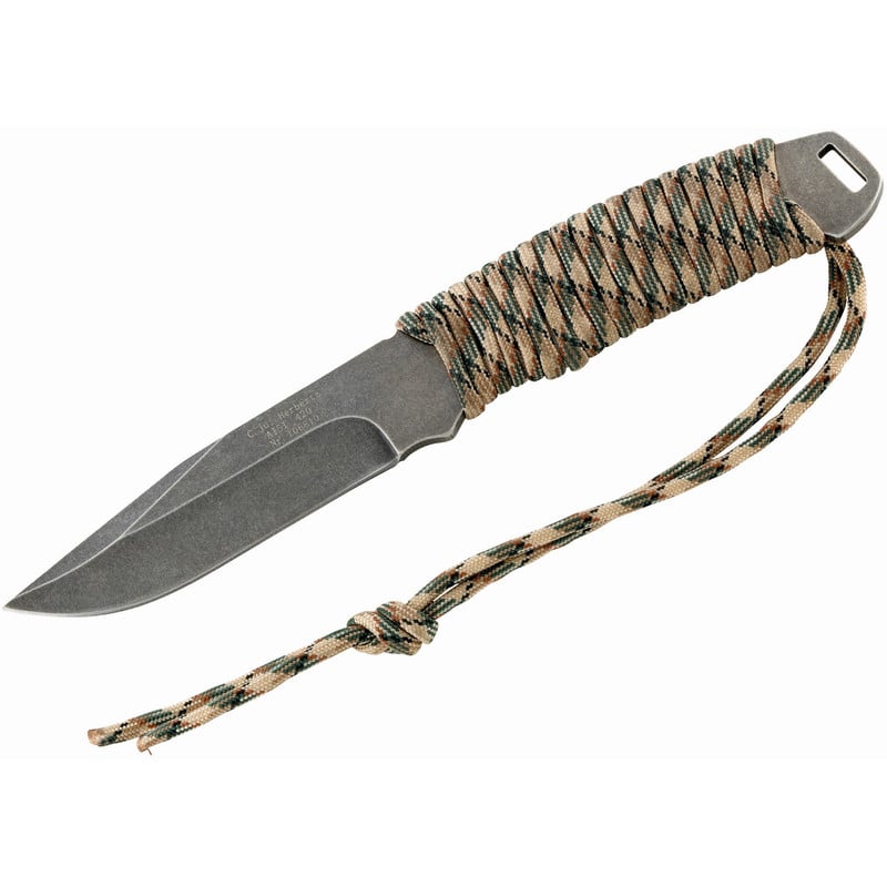 Herbertz Messen Stonewashed riem-mes 106810, met koord