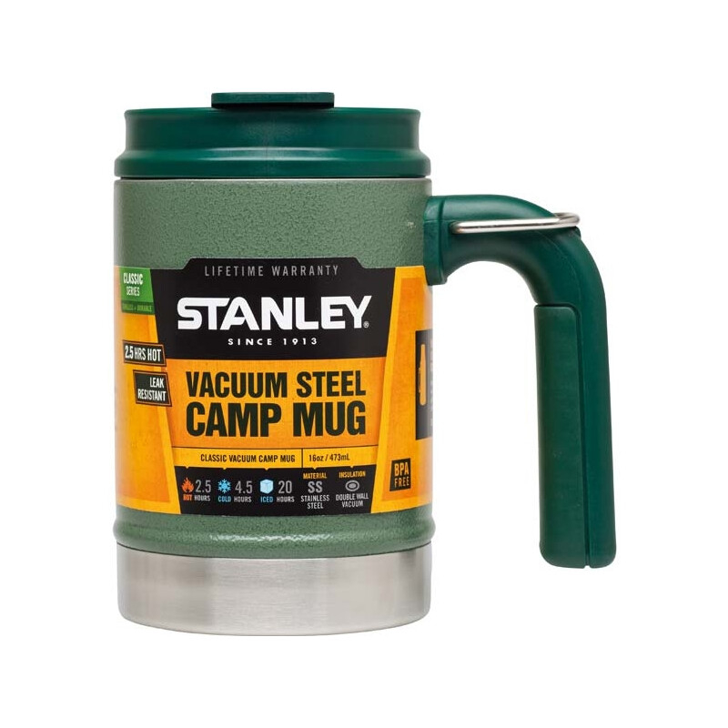 Stanley Classic Camp Mug thermobeker, 0,47l, groen