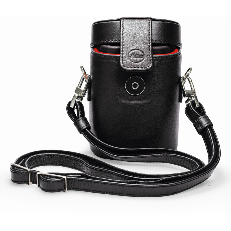 Leica Zwart lederen tas voor 10x25
