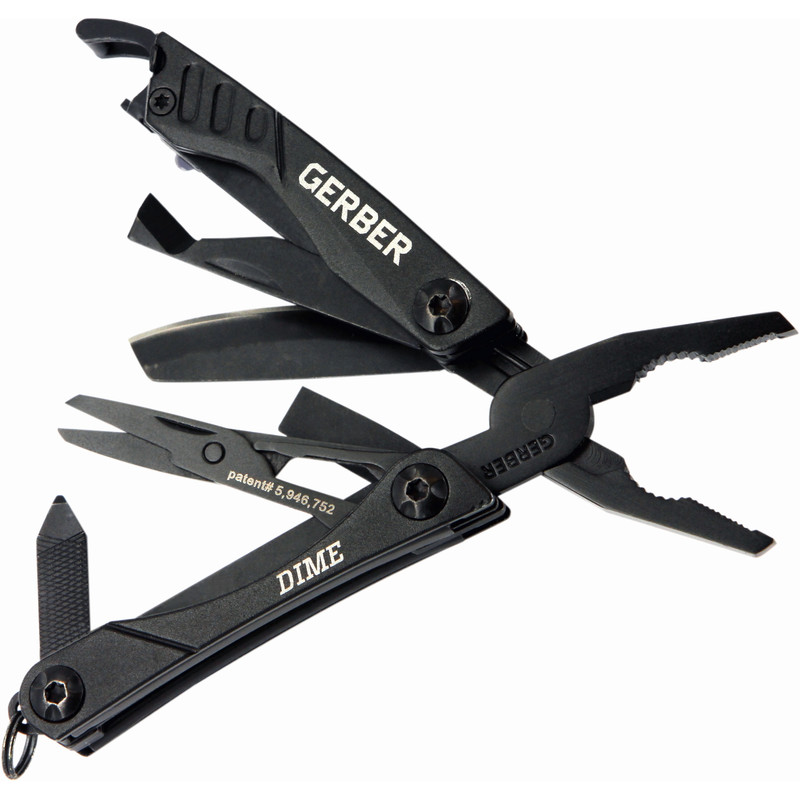 Gerber Mini multitool DIME, zwart