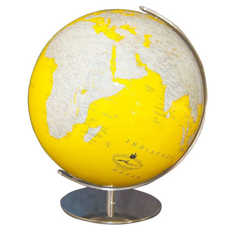Columbus Globe Artline yellow mit Swarovski Zirkonia 34cm