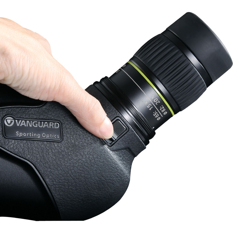 Vanguard Endeavor HD 65A gehoekte spotting scope + zoomoculair, 15-45x