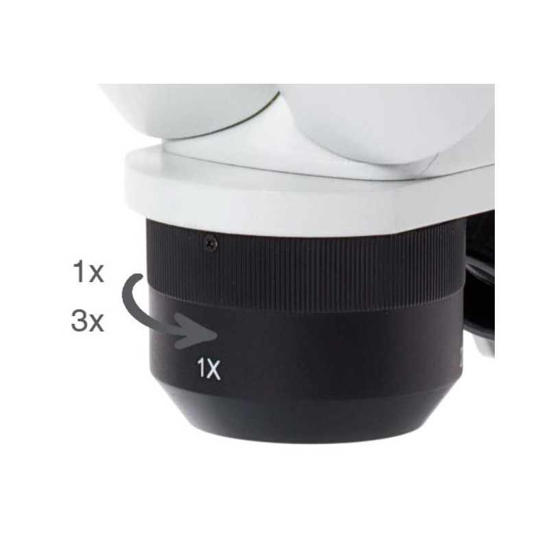 Euromex Stereo microscoop EduBlue 1/3 ED-1302-P, fossielenset