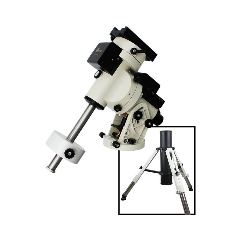 iOptron Montering iEQ45 Pro Dual EQ/AZ mit zuilstatief met Tri-Pier driepoot en rolkoffer