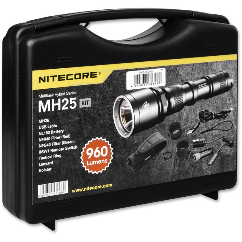 Nitecore Zaklamp MH-25 jachtset