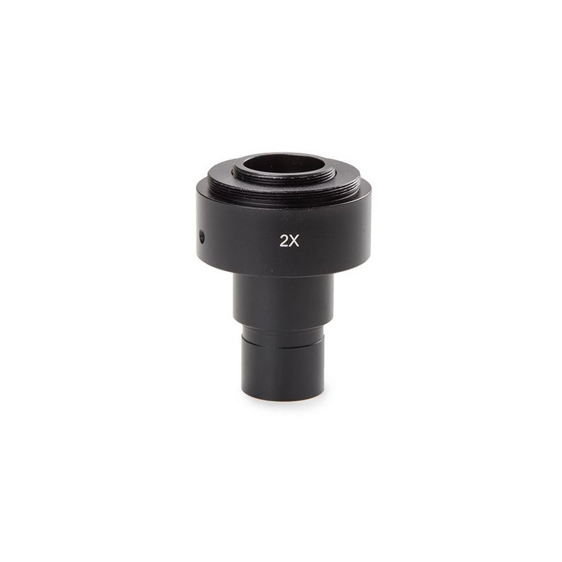 Euromex Camera adapter Fotoadapter AE.5130, SLR, 2x lens voor 23.2 buis, universeel