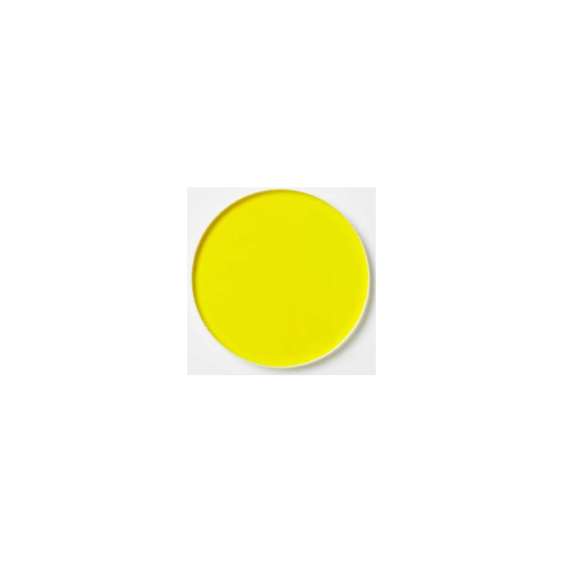 SCHOTT Inlegfilter geel, Ø = 28mm