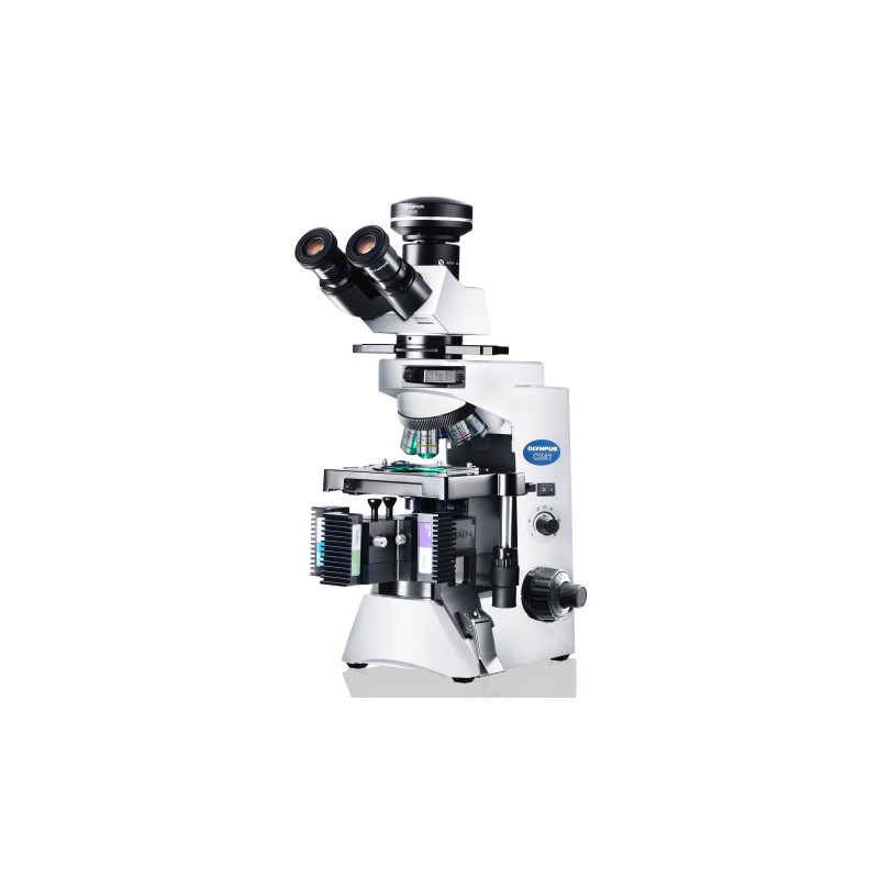 Evident Olympus Microscoop CX41 Standard trino, Hal, 40x,100x, 400x