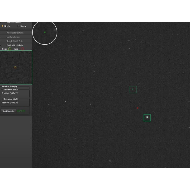 QHY PoleMaster elektronische poolzoeker, voor Skywatcher EQ-6 en AZ-EQ-6