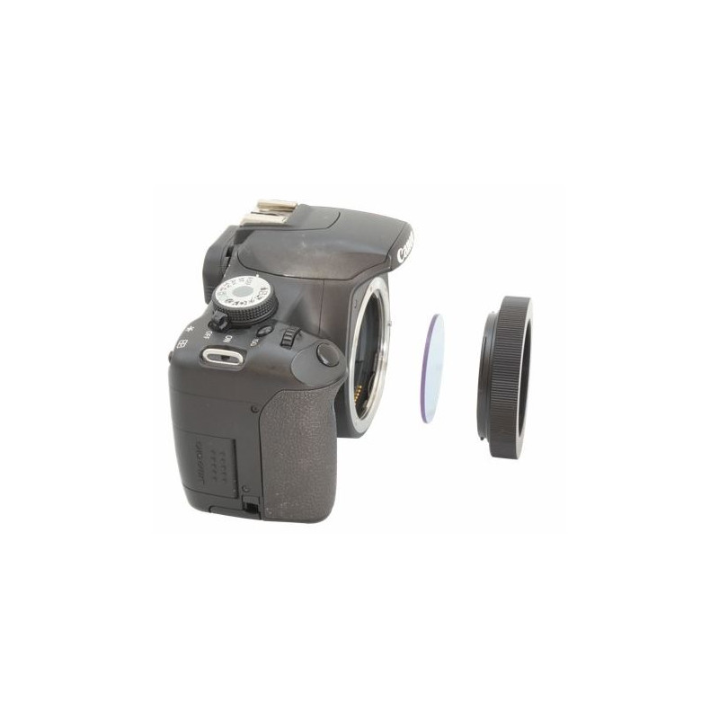 PrimaLuceLab Camera adapter T2 ring Canon EOS met filterhouder 2".